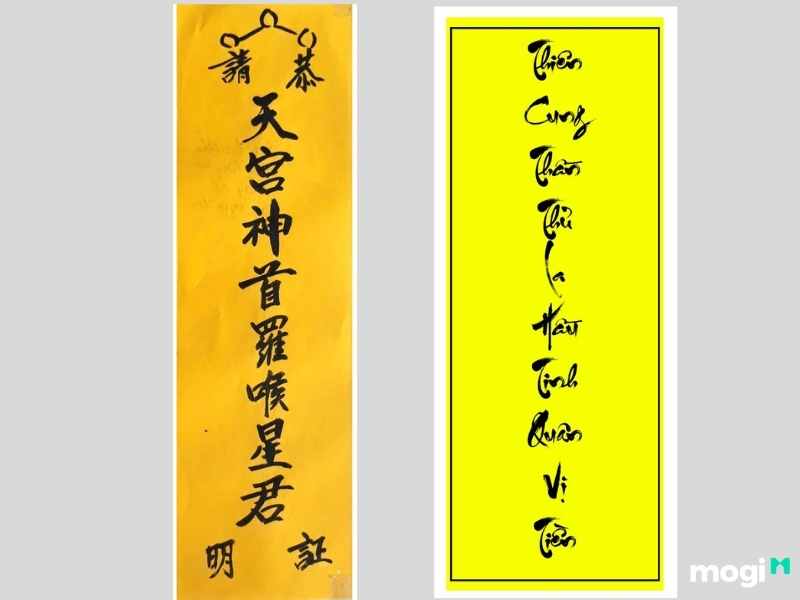 Bài vị cúng sao la hầu