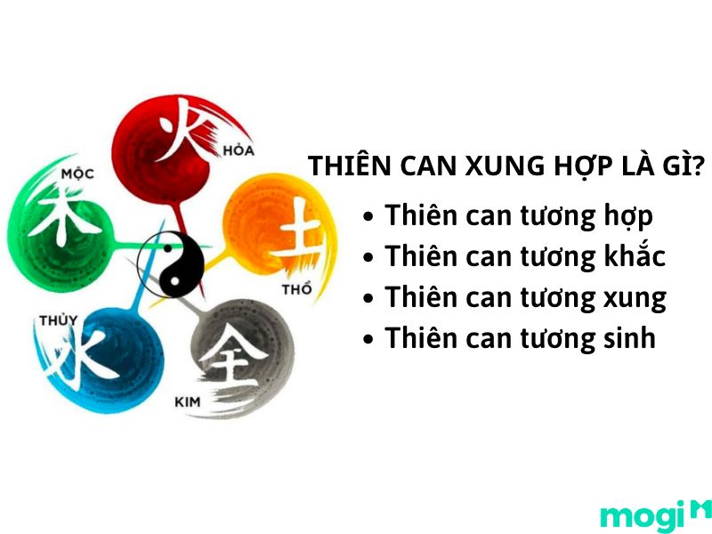thiên can xung hợp là gì