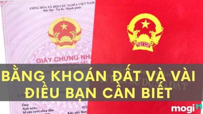 bằng khoán đất