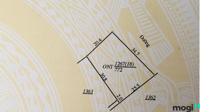 Nguyên tắc thể hiện các loại đất trên bản đồ địa chính