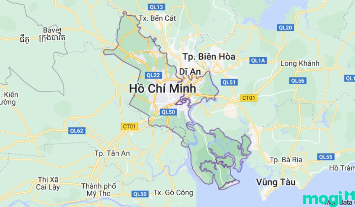 Vị trí TPHCM