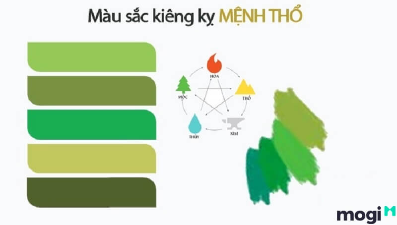 Mệnh Lộ Bàng Thổ Là Gì? Bật Mí Những Bí Mật Ít Người Rõ Về Lộ Bàng Thổ 8 Lộ Bàng Thổ kỵ màu thuộc hành Mộc và hành Thủy.