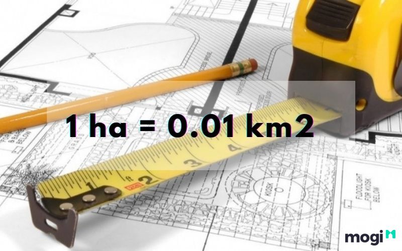 Cách tính 1ha bằng bao nhiêu km2