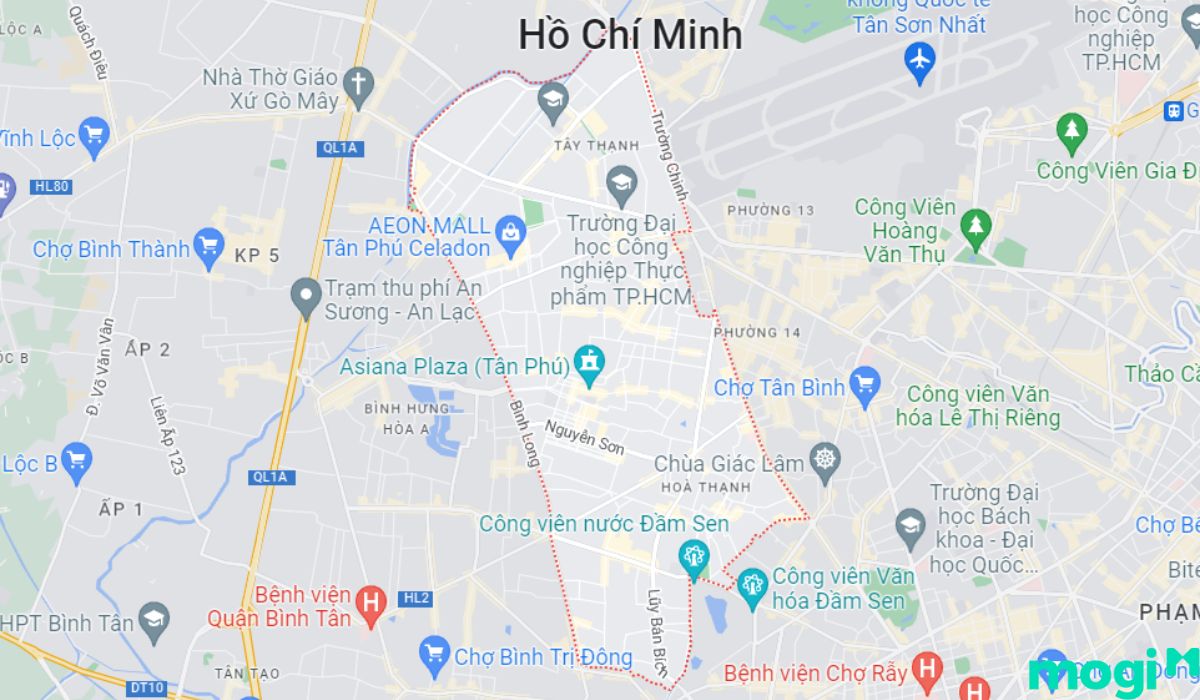 văn phòng cho thuê Tân Phú