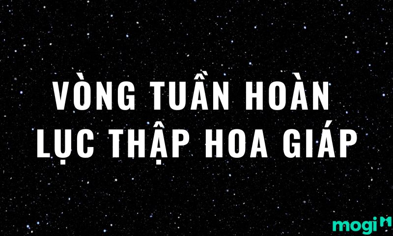 Lục thập hoa giáp tạo thành vòng tuần hoàn 60 năm