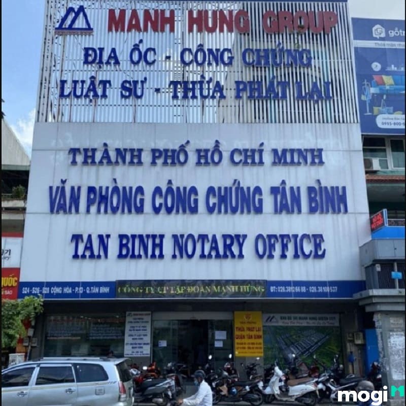 văn phòng công chứng tân bình
