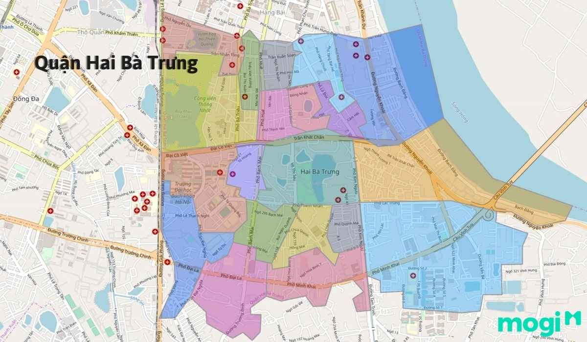 Vị trí Hai bà Trưng
