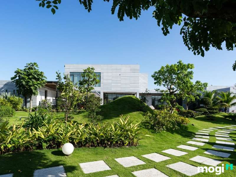 Sân vườn nhà quê sảng khoái
