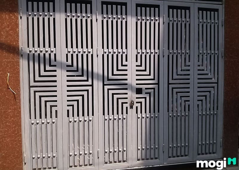 Màu sơn cửa sắt đẹp: xám