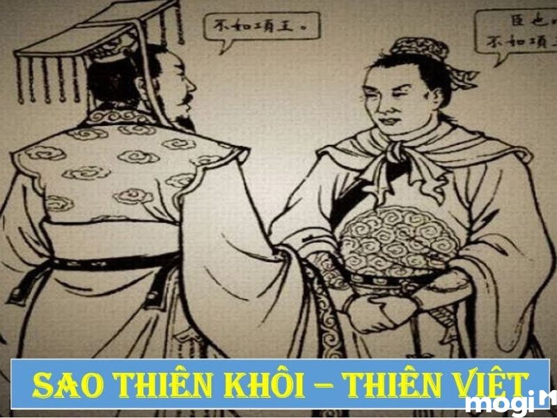 Sao Thiên Việt, Thiên Khôi tại cung Nô Bộc