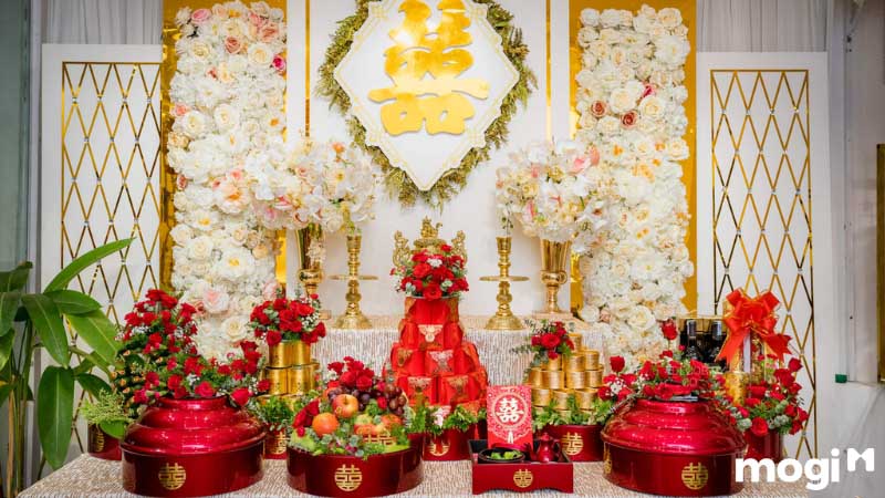 Kích thước mâm quả đám cưới