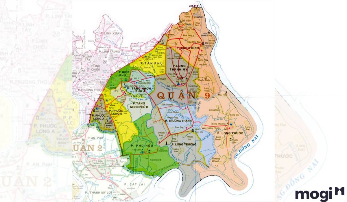 Vị trí địa lý Quận 9