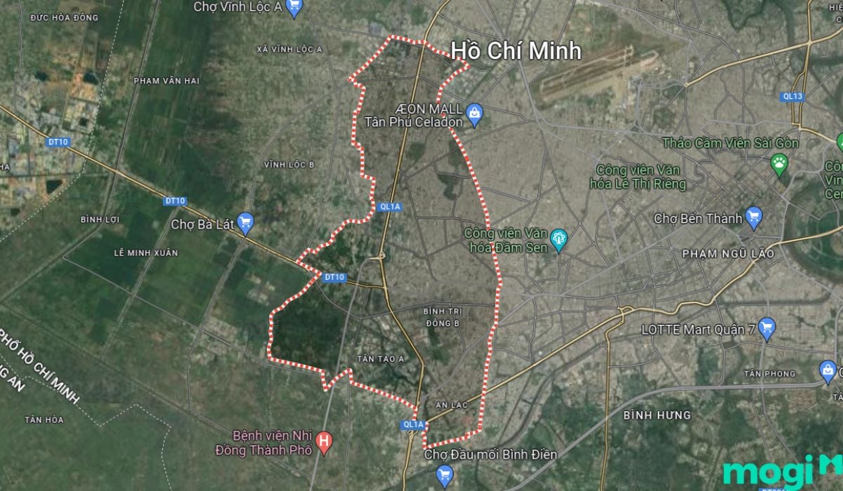 Địa lý Bình Tân