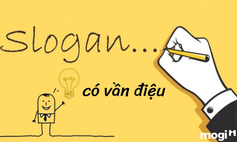 Slogan nào cũng phải có vần điều