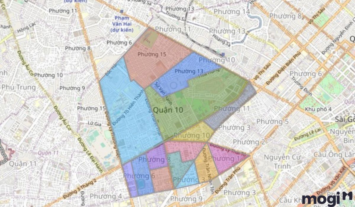 Vị trí Quận 10