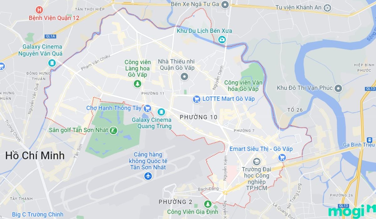 Vị trí Gò Vấp