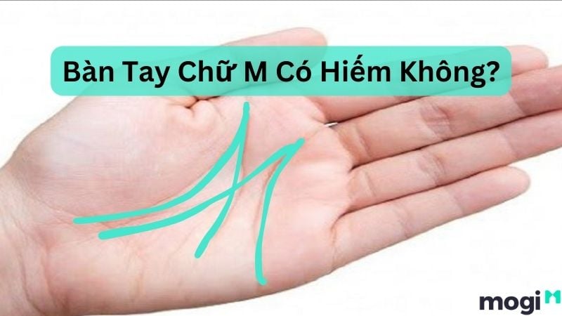 bàn tay chữ m có hiếm gặp