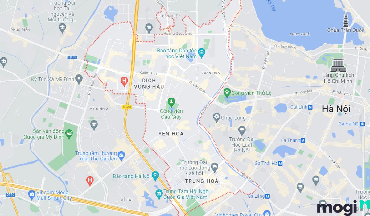 Đơn vị hành chính cầu giấy