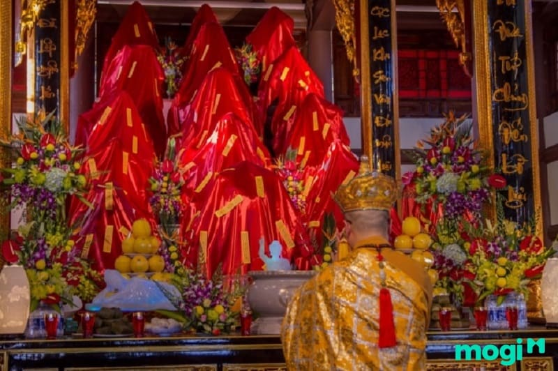 Nghi thức khai quang điểm nhãn mang nhiều ý nghĩa tốt lành