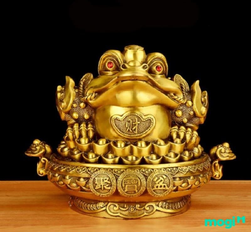 Cách khai quang điểm nhãn cho Thiềm Thừ (cóc 3 chân)
