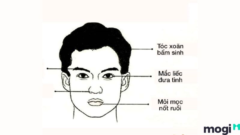Tướng mặt đàn ông đểu