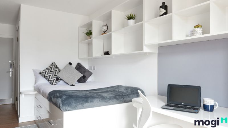 Mẫu decor phòng trọ không gác 1