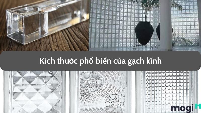 Kích thước gạch kính