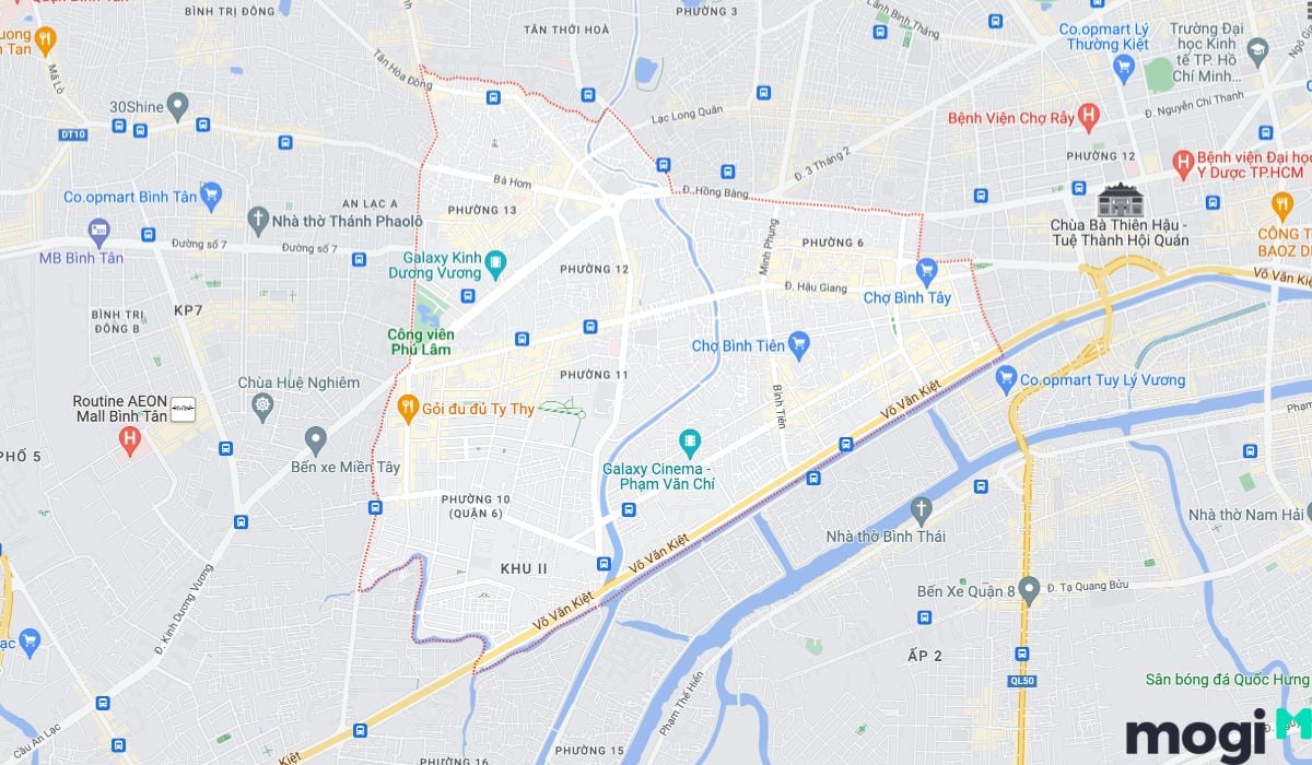 Vị trí Quận 6