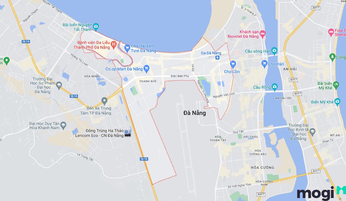 Vị trí Quận Thanh Khê