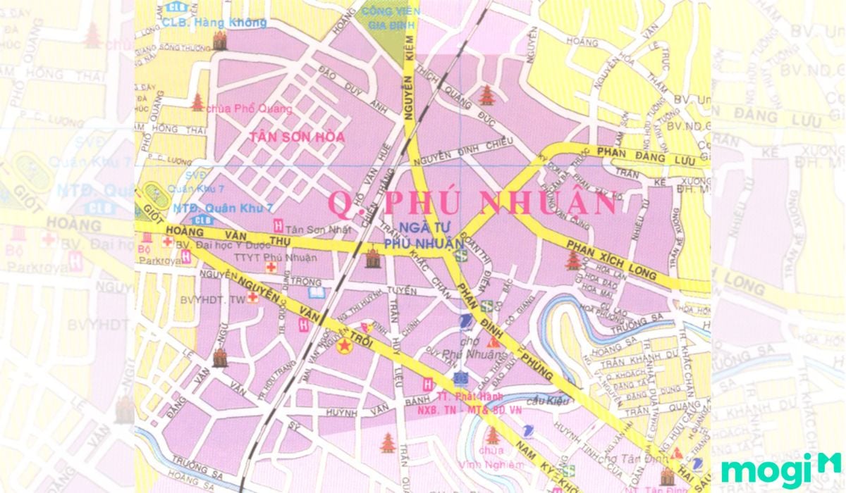 Vị trí Quận Phú Nhuận