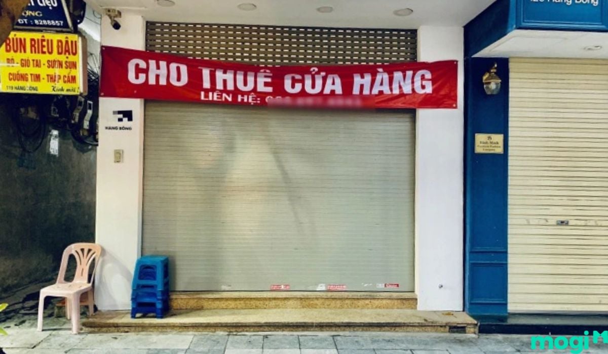 Loại hình cho thuê cửa hàng quận Đống Đa