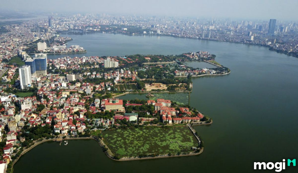 Cơ sở hạ tầng quận tây hồ
