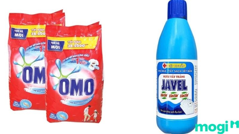 Cách làm sáng bạc bằng nước javel