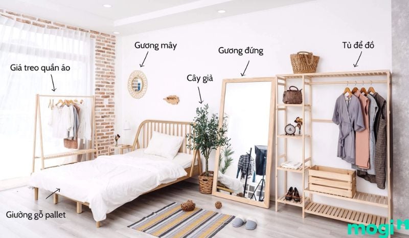 Chú ý kích thước trong thiết kế phòng trọ 16m2