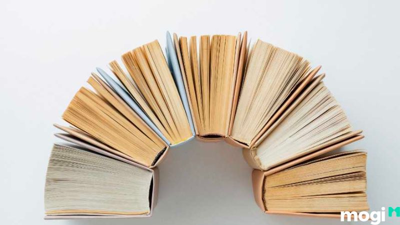 Cách xếp sách đẹp đơn giản