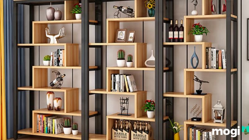 Cách xếp sách đẹp đơn giản