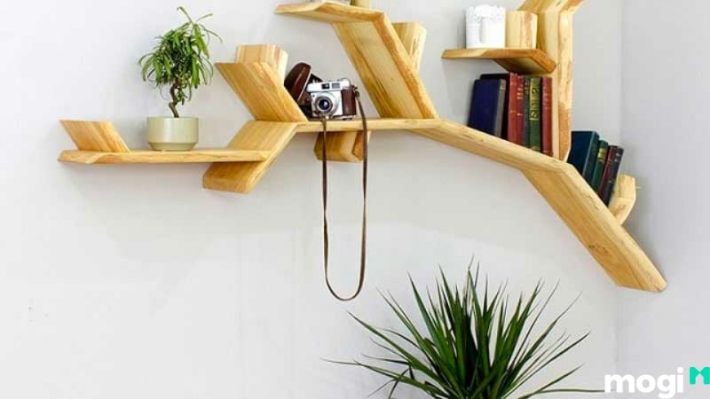 Cách xếp sách đẹp đơn giản