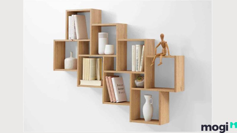 Cách xếp sách đẹp đơn giản