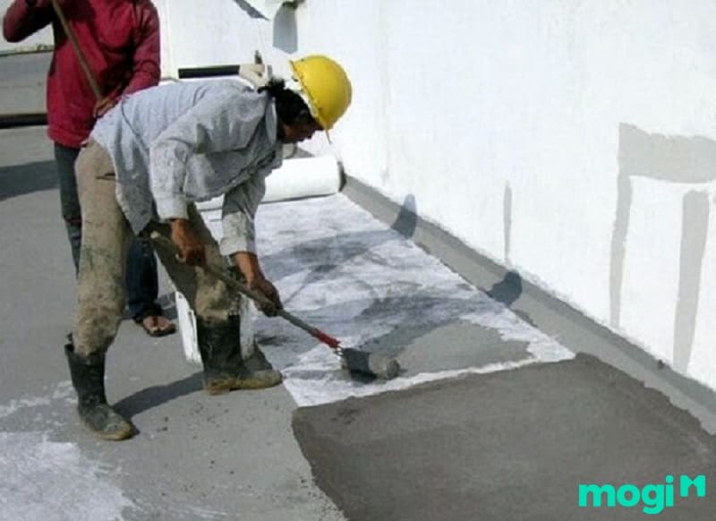 Quy trình thực hiện cách chống thấm nhà vệ sinh bằng sợi thủy tinh 