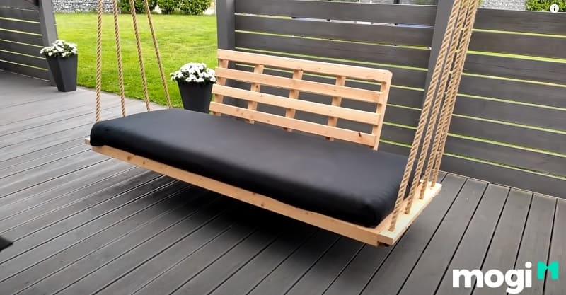 Thư giãn hơn với chiếc xích đu được sáng tạo từ gỗ Pallet