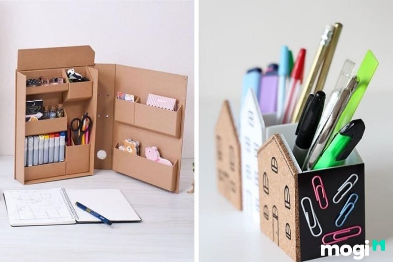 Sản Phẩm Tái Chế Từ Giấy: Giải Pháp Bảo Vệ Môi Trường Và Tiết Kiệm Tài Nguyên 9 Sản phẩm tái chế từ giấy: Hộp đựng bút, đựng các món đồ nhỏ