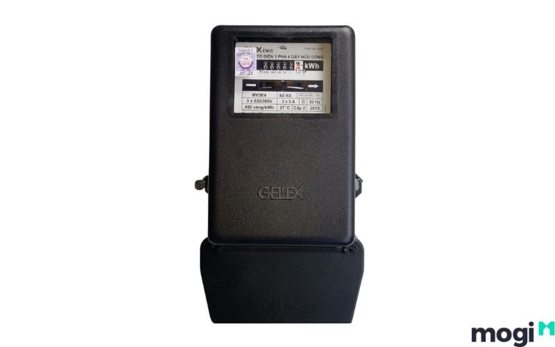 cách xem đồng hồ điện 3 pha gián tiếp