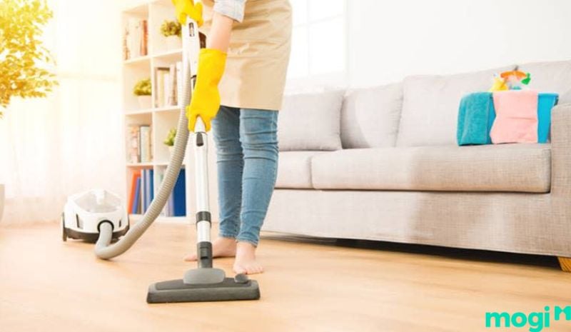 Cần dọn dẹp ngay sau khi gương vỡ
