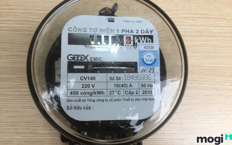 cách xem đồng hồ điện