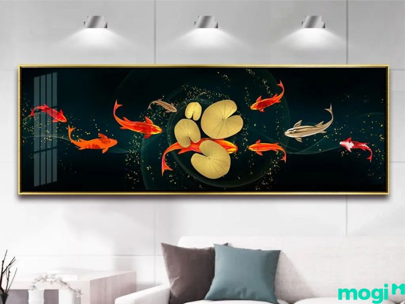 Mẫu 2: Quà mừng khai trương - Tranh mang ý nghĩa may mắn