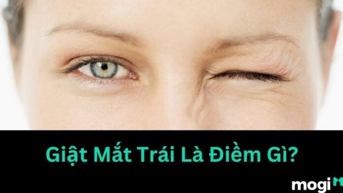giật mắt trái