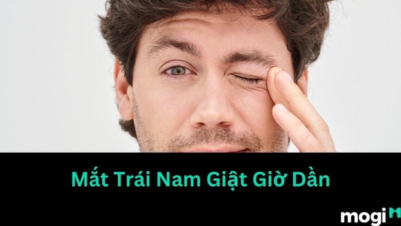 giật mắt trái nam giờ Dần