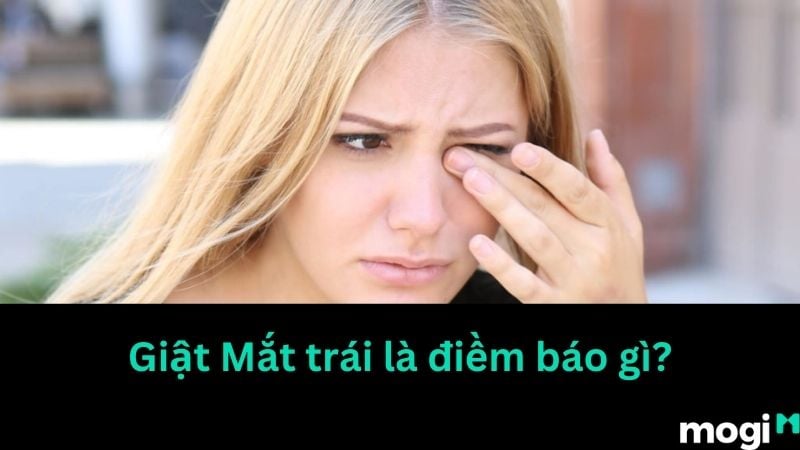 Mắt trái giật