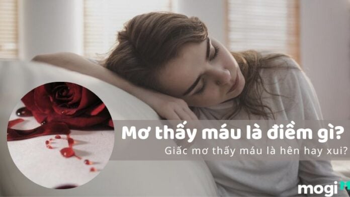 mơ thấy máu là điềm gì?
