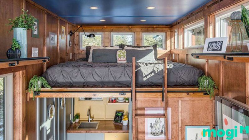 thiết kế nhà siêu nhỏ 12m2